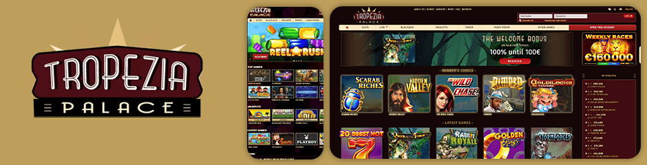 Quels sont les bonus disponibles sur Tropezia Palace casino en ligne?